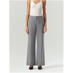 Брюки прямого кроя в полоску, D357/shift