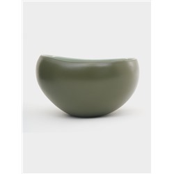 Салатник, 12 см, 0.4 л, зелёный, Organica