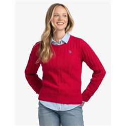 CABLE CREW NECK SWEATER