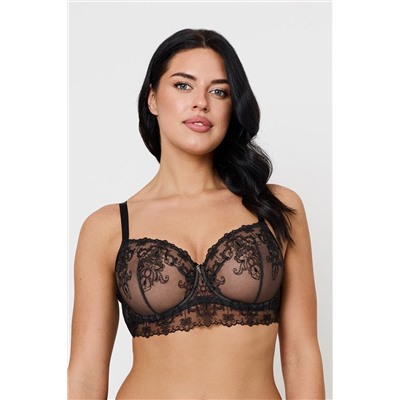 DIVA BLACK Soft Balconette Бюст SUBTILLE