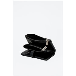 Monedero Lana Beige y negro