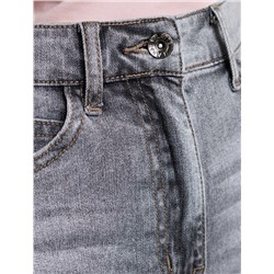 Джинсы дудочки из эластичного денима средней плотности