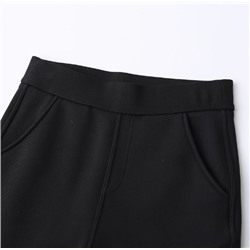 Женские узкие расклешенные брюки с флисовой подкладкой