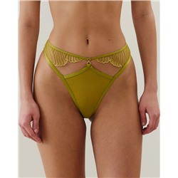 Tanga de tul con bordados