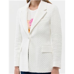 Beyaz Ex. Slim Blazer Ceket