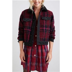 Chaqueta lana tartán