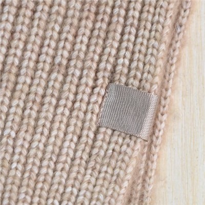 Толстый теплый толстый вязаный шерстяной шарф СК