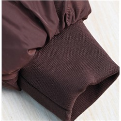 Женская однослойная утепленная куртка/пуховик с капюшоном