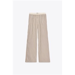 PANTALÓN PIJAMERO RAYAS CONTRASTE
