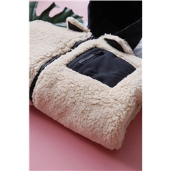 Детская куртка из искусственного меха шерпы с капюшоном, экспорт  ✔️Dunne*s Store*s