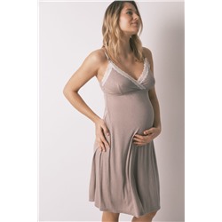 Camisón "maternity" tirantes encaje