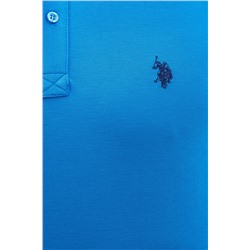 Erkek Kobalt Basic Polo Yaka Tişört
