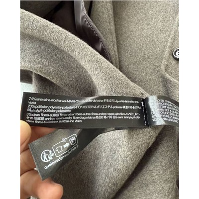 Женское тонкое шерстяное пальто  Massim*o Dutt*i