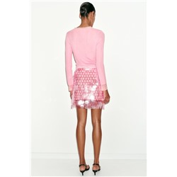 FALDA MINI LENTEJUELAS