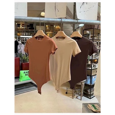 Женское боди с короткими рукавами и  утягивающим эффектом  СКИМ*С