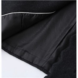 Элегантный черный короткий жакет