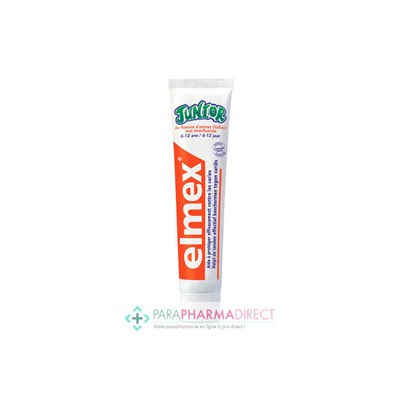 Elmex Anti-Caries Dentifrice Junior 6 à 12 ans 75ml