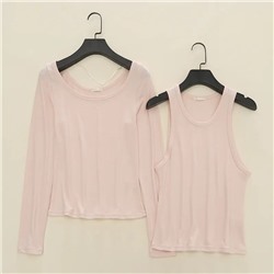 Комплект лонг и майка G*U  Экспорт