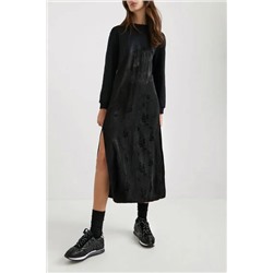 Vestido sudadera midi