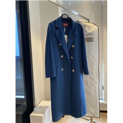 Классическая кашемировая версия семейства M Max'Mara 101801 изготовлена ​​из верхнего кашемира Lrio Piano Top 90 из австралийской шерсти 10 из кашемирового материала с водной рябью, драпировка непобедима, верхняя часть тела полна высококачественного чувства, два размера см. , обхват груди 102, длина 108, распродажа