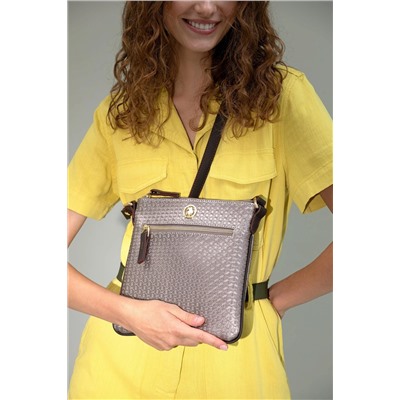 Kadın Kurşun Çapraz Çanta