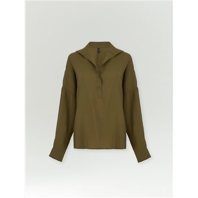 Блузка из модала, B3171/greens