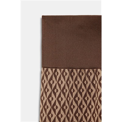 JACQUARD SEAMLESS THERMOLITE® CORE SKI COLLECTION THERMAL LEGGINGS