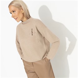 Джемпер с напуском, Долгожданное приглашение (beige)