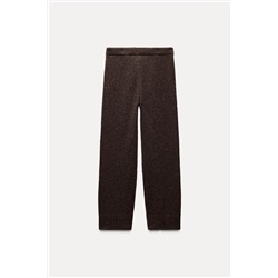 STRAIGHT FIT KNIT TROUSERS