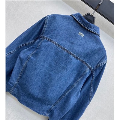 Джинсовая куртка  с лацканами    ЛОЕВ*Е 💛