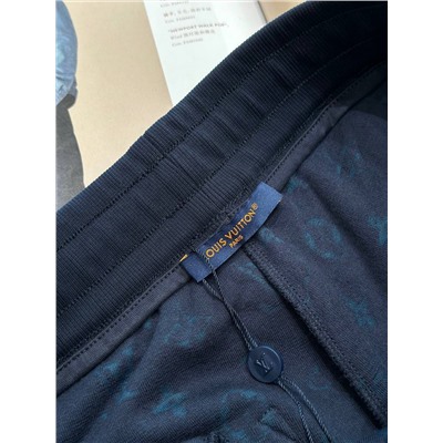 Мужские шорты из махровой ткани с тиснением луи виттон    (2 цвета )