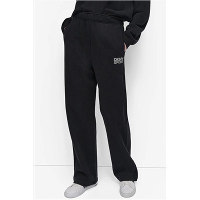 EXTRA HIGH-RISE LOGO-EMBELLISHED SWEATPANT
