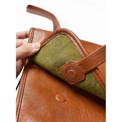 Женская вместительная кожаная сумка, экспортная фабрика