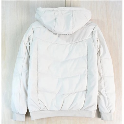 Женская повседневная куртка со съемным капюшоном