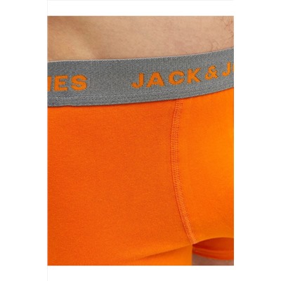 Jack & Jones JACSOLID CONTRAST TRUNKS 5 PACK 5'li Renkli Boxer Set