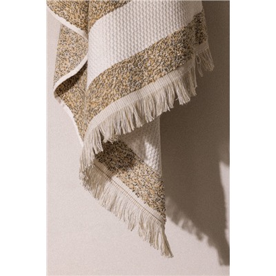 Brest %100 Pamuk Banyo Havlusu - Haki - 75x150 cm