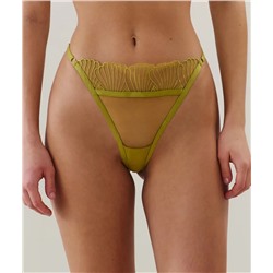 Tanga de tul con bordados