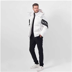 Мужская плотная куртка-пуховик с капюшоном Empori*o Arman*i EA*7