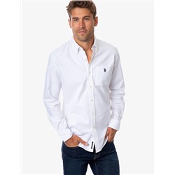 LONG SLEEVE STRETCH OXFORD SHIRT