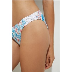 Braguita estampada plisada