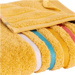 Handtuch mit Streifenbordüre