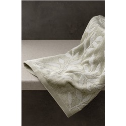 Clarisse Pamuklu Yüz Havlusu - Haki - 50x80 cm