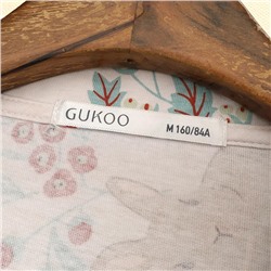 Женская пижама с ярким принтом