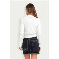 Cárdigan de lana Blanco