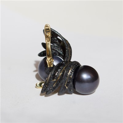 Серьги серебро 52883Y2B