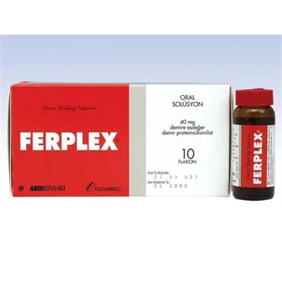 Ferplex 40 mg 10 flakon