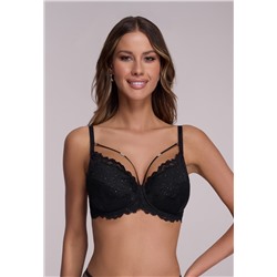 2153 U push-up бюст (черн) AVA