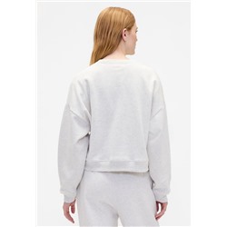 Oversized Holiday Graphic Sweatshirt