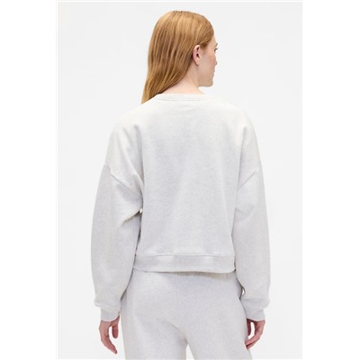 Oversized Holiday Graphic Sweatshirt