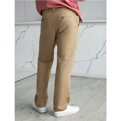 Брюки-чиносы из эластичного твилла